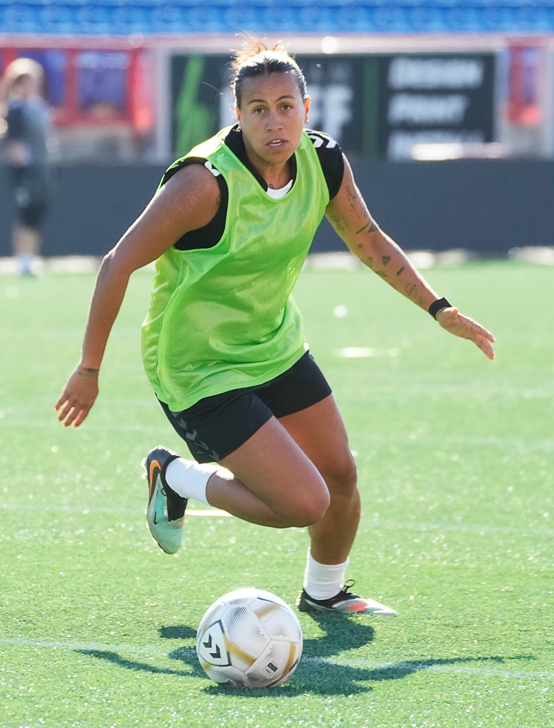 Michelle Romero in action