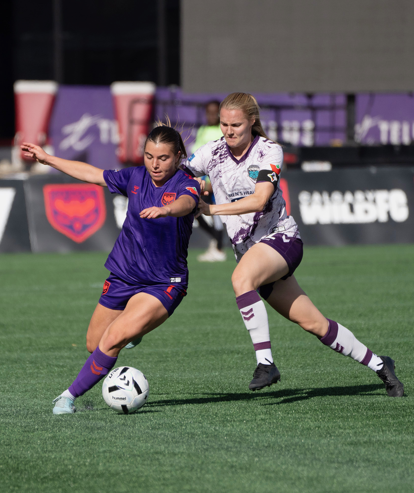 Caleigh Boeckx in action during a match